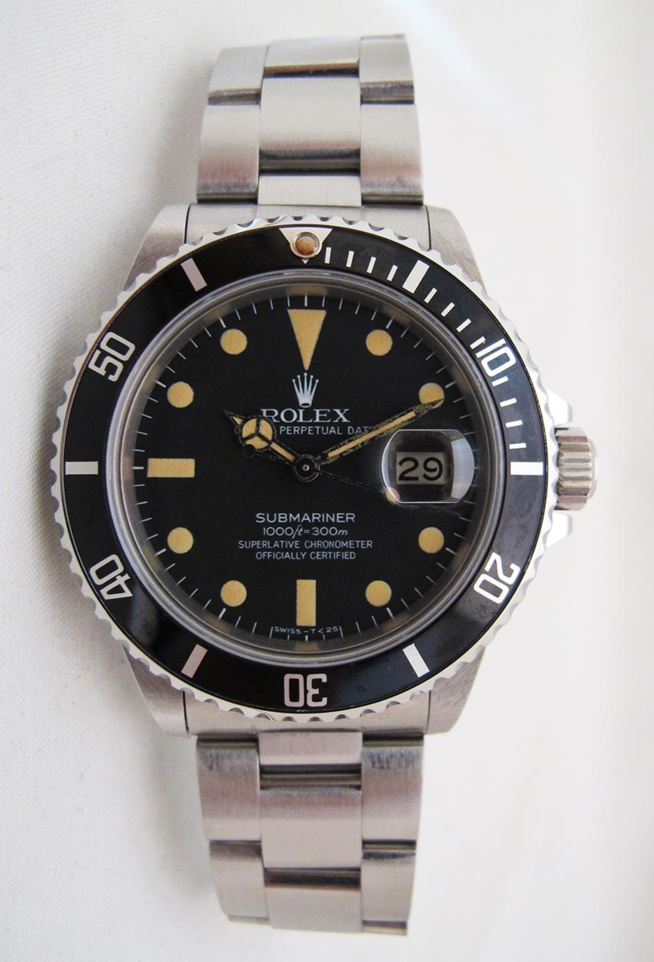L'origine des patines sur les montres ROLEX de plongée. L'origine des patines sur les montres ROLEX de plongée.