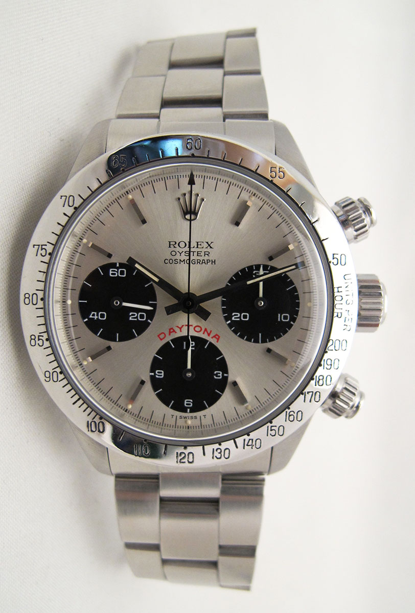 Nouveauté : ROLEX Cosmograph DAYTONA 6265 Silver Big Red. 