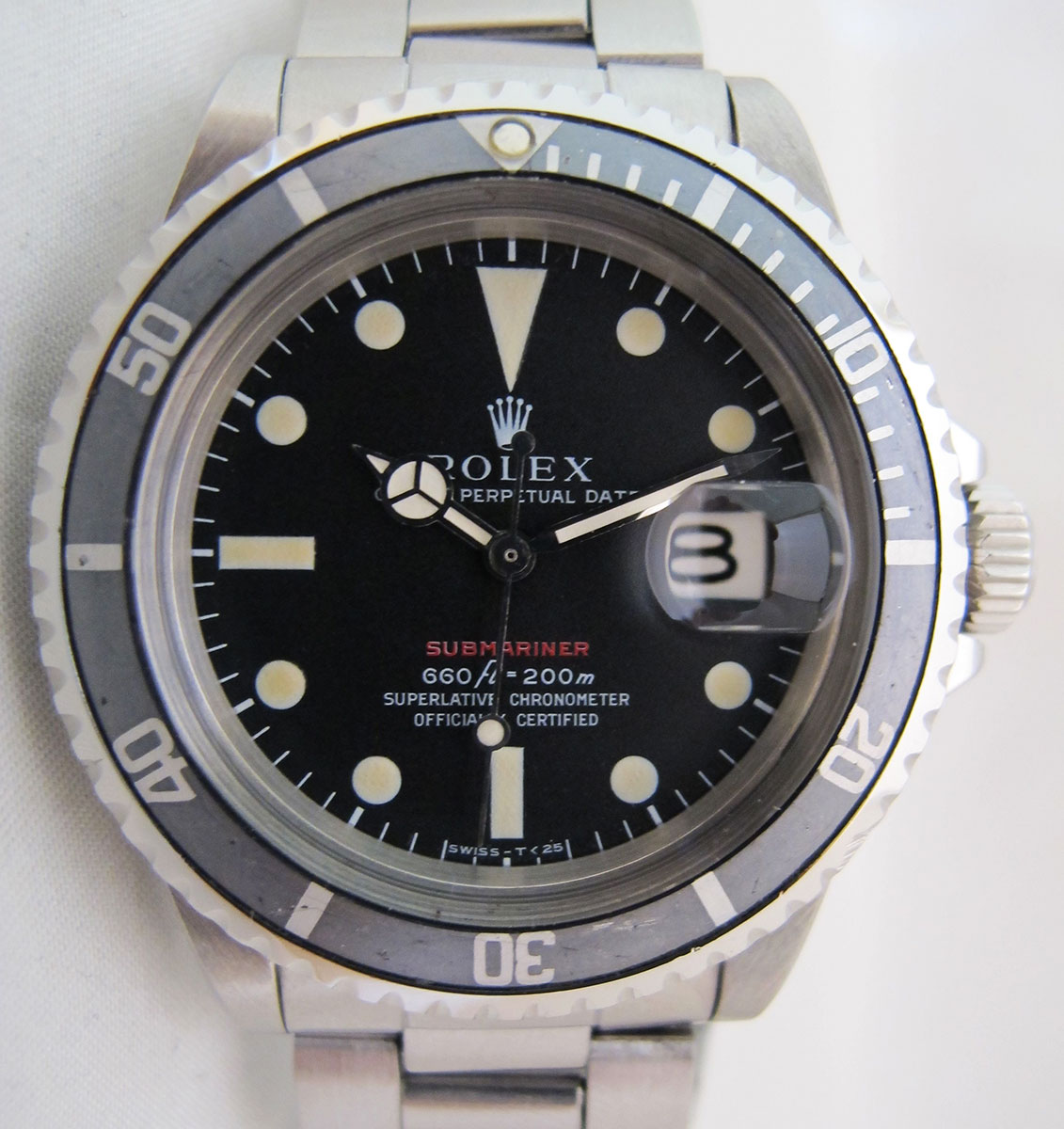 L'origine des patines sur les montres ROLEX de plongée. L'origine des patines sur les montres ROLEX de plongée.