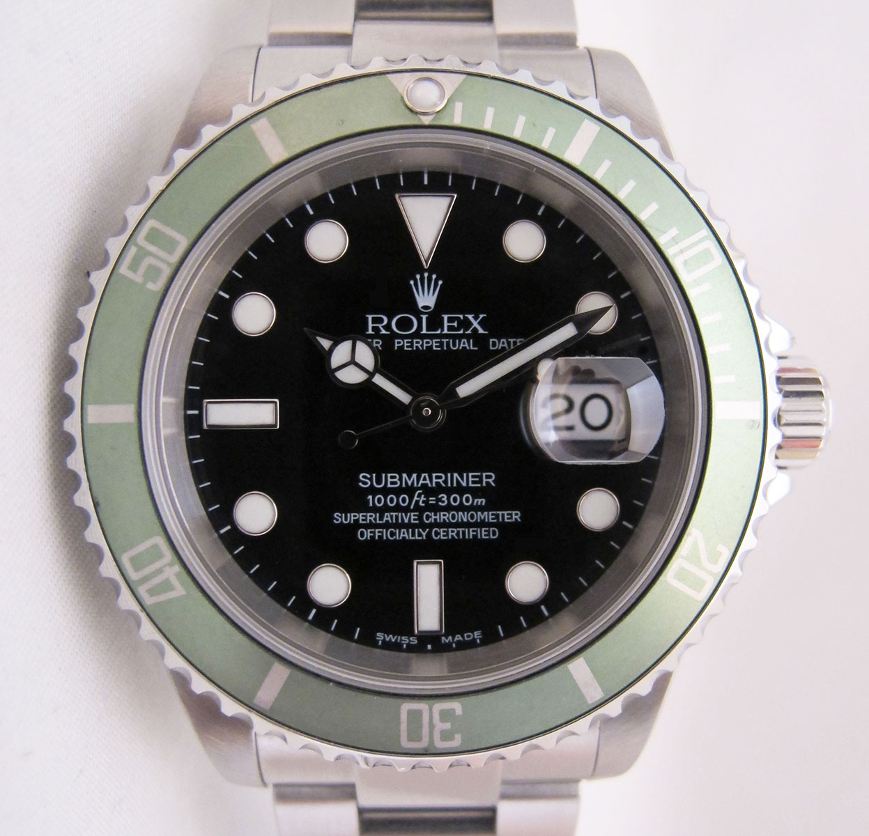 L'origine des patines sur les montres ROLEX de plongée.